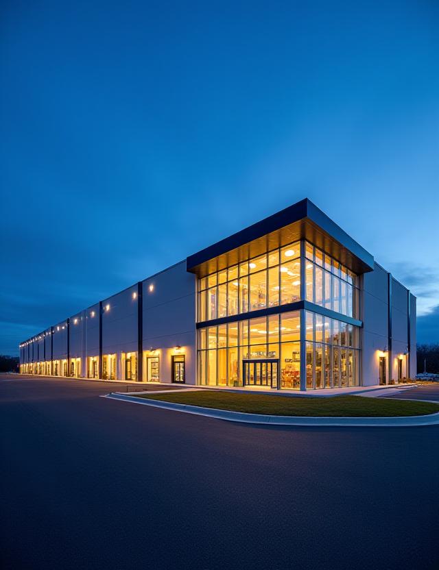 AAA MASS TURNPIKE WAREHOUSE CORP. high-tech warehouse facility in Millbury